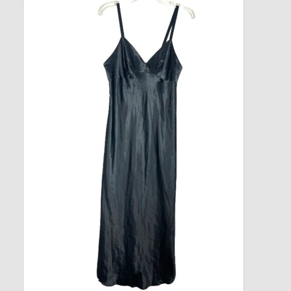 NATORI LADIES SLIP DRESS XS NIGHTGOWN SATIN CREAM VTG MAXI BABYDOLL Long - Picture 10 of 10